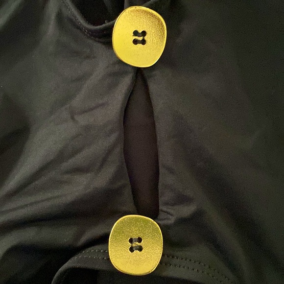 💖HP💖 LA BLANCA Women’s Standard Anniversary Suit 2 Button Swimsuit Size 12 - Picture 5 of 5